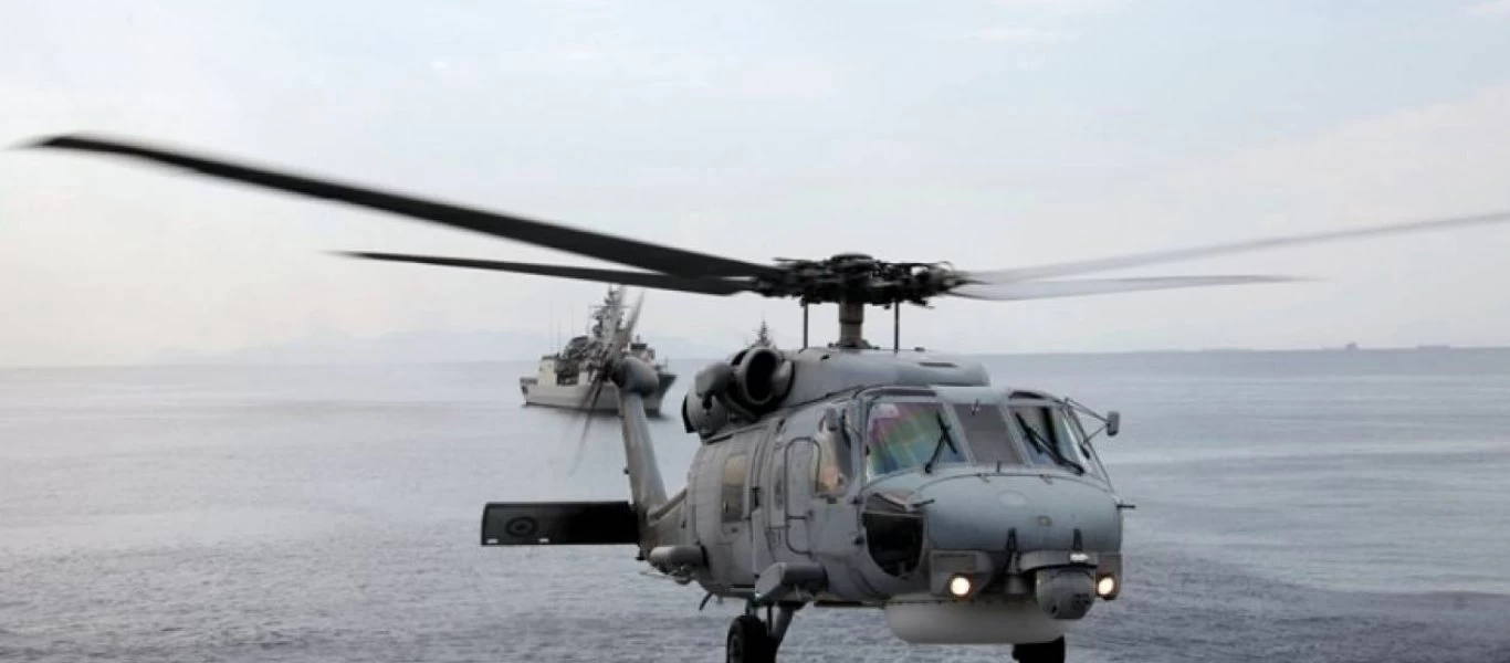 Σίφνος: Εσπευσμένη μεταφορά βρέφους με ελικόπτερο του Πολεμικού Ναυτικού